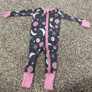 Little Sleepies: Moon & Stars Zippy Pajamas